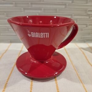 Bialetti Red Pour Over Coffee Maker - 2 cups